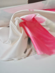 Pink Warp Rose Satin