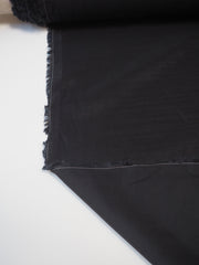 Black Cotton/Viscose Twill