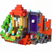 Magnetic Minecraft Blocks - Creative Building Set 🧱⚡