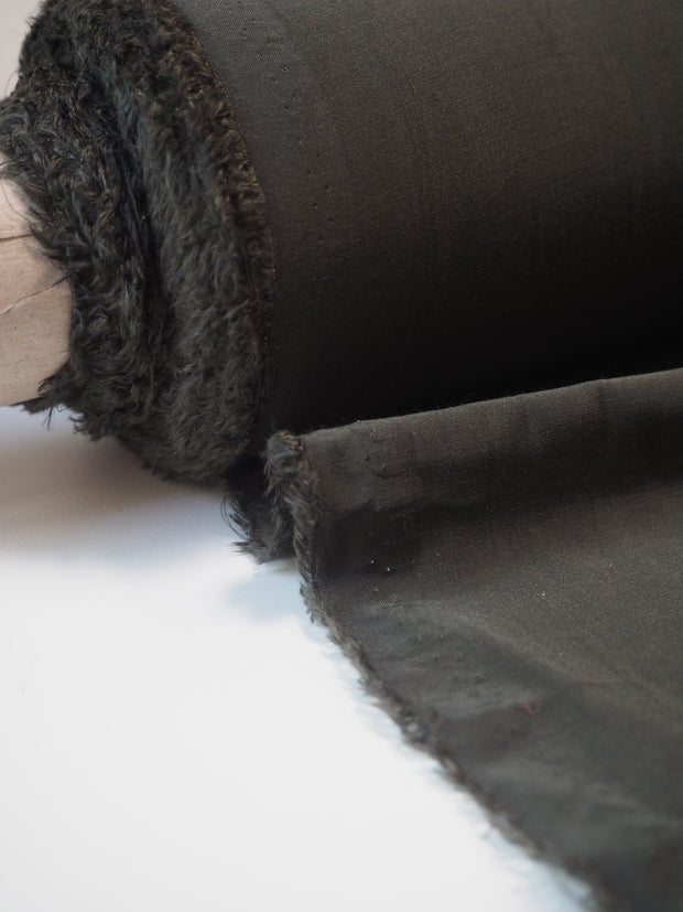 Olive Viscose/Polyester Lining
