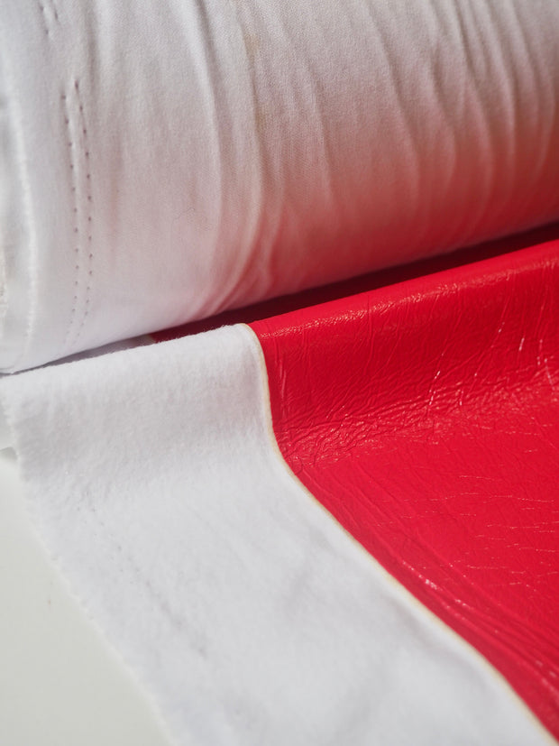 Red Patent Stretch Pleather