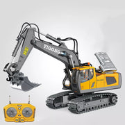 Remote-Control Alloy Engineering Loader - 1:18 Scale Full-Functional RC Vehicle 🚜⚡