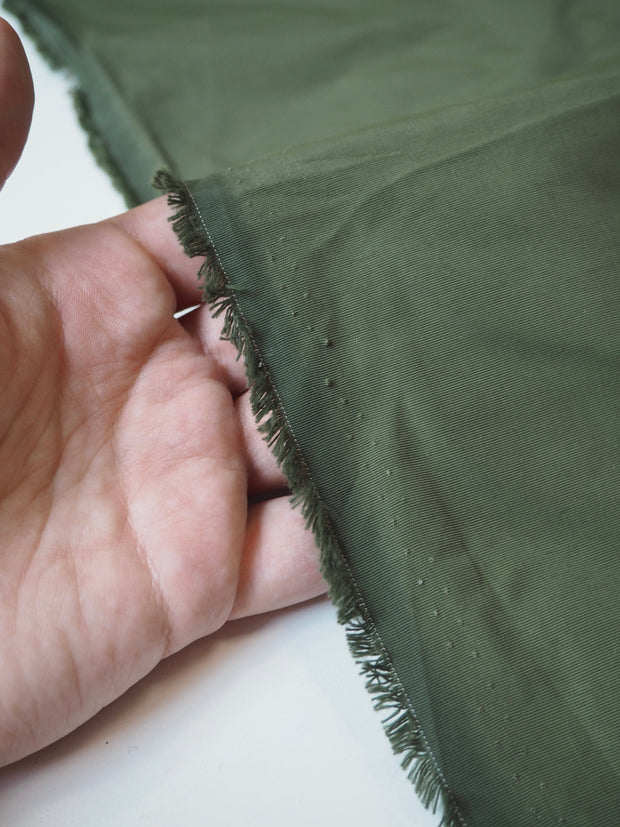 Olive Technical Taffeta