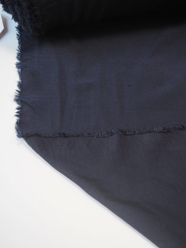 Navy Viscose/Polyester Lining