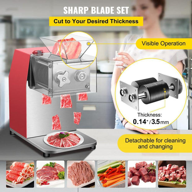 Professional Meat Slicer - Commercial & Home Use 🔪🥩