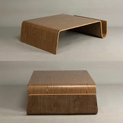 "Modern Horizon - Solid Wood Rectangular Side Table" 🌳✨