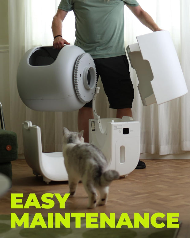 PurrfectClean - Self-Cleaning & Packing Litter Box 🐾🤖✨