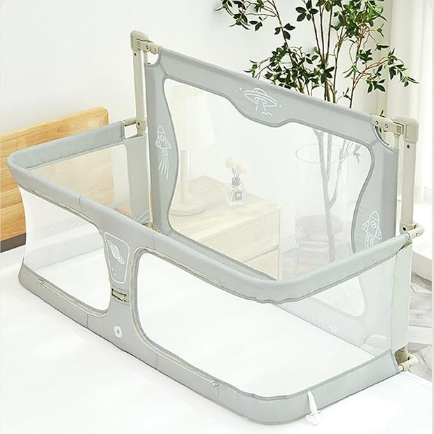 3-in-1 Convertible Baby Crib & Bedside Sleeper