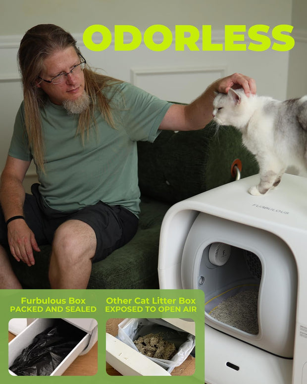 PurrfectClean - Self-Cleaning & Packing Litter Box 🐾🤖✨