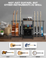 Multi-Tier Guitar & Gear Stand" 🎸✨