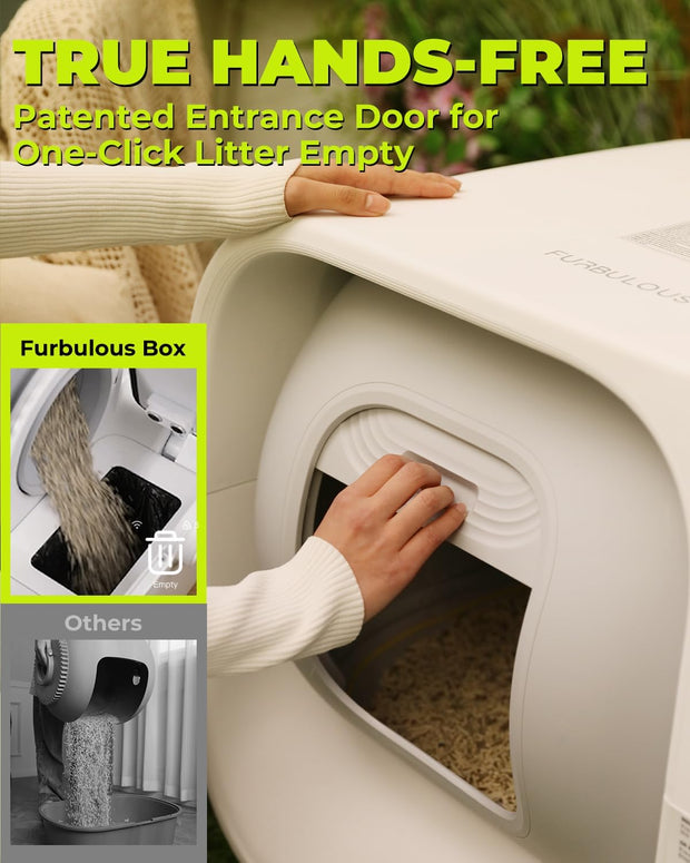PurrfectClean - Self-Cleaning & Packing Litter Box 🐾🤖✨