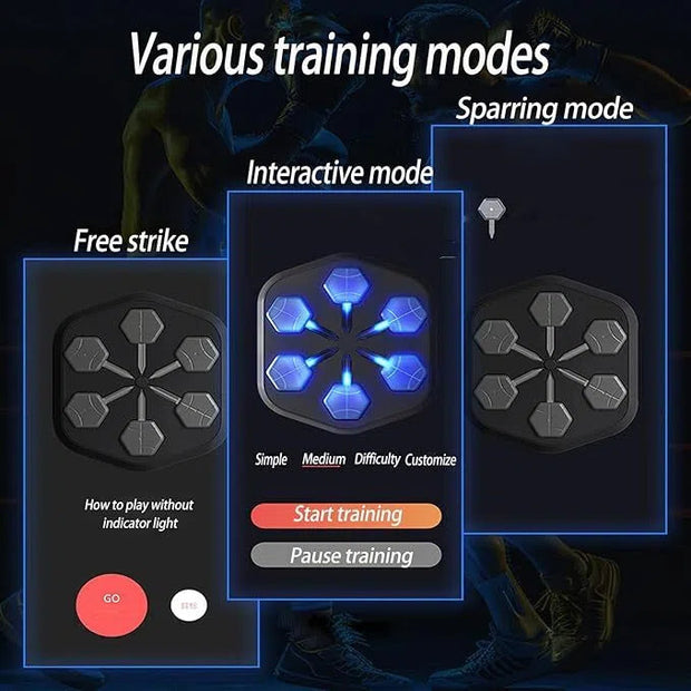 "RhythmStrike - Interactive Music Boxing Trainer" 🥊🎵