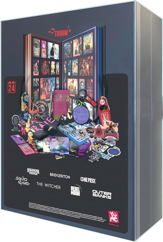 ✨🎬 Ultimate Binge-Watcher's Treasure Chest: 24-Surprise TV & Movie Collection Box
