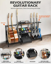 Multi-Tier Guitar & Gear Stand" 🎸✨