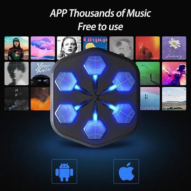"RhythmStrike - Interactive Music Boxing Trainer" 🥊🎵
