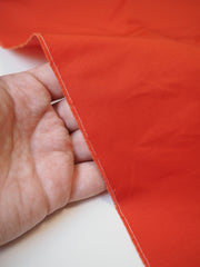 Orange Poly/Cotton Taffeta