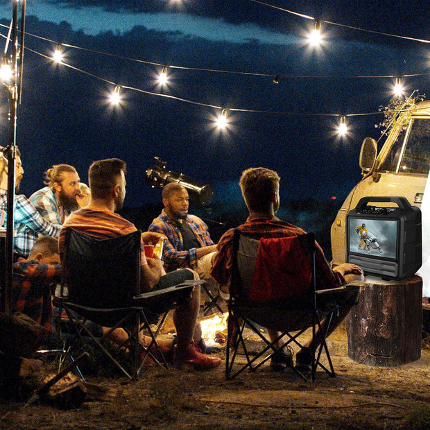 All-in-One Portable Entertainment System" 📺🎵