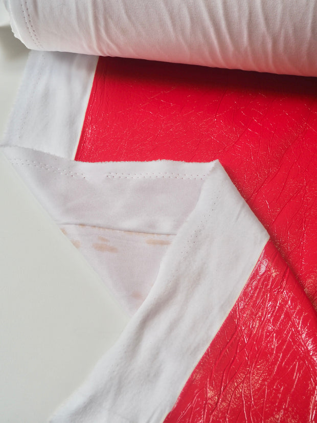 Red Patent Stretch Pleather