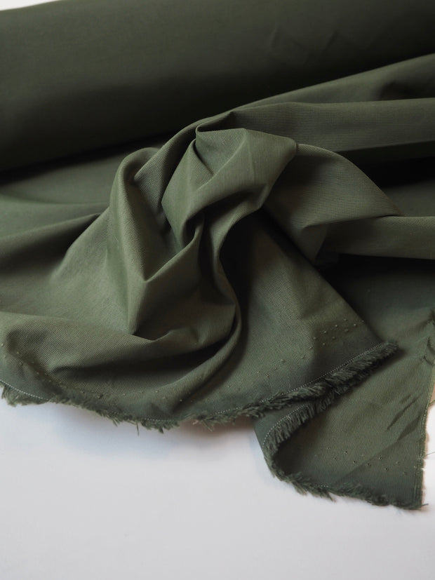 Olive Technical Taffeta