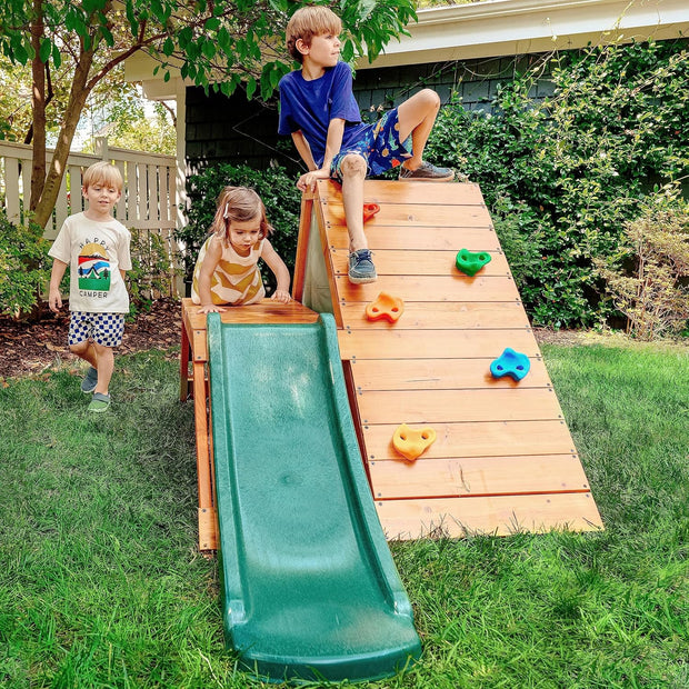 "Explorer Peak - 5-in-1 Montessori Play Gym" 🌿🏗️
