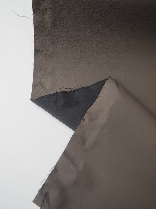 Ash Wool Blend Coated Suiting