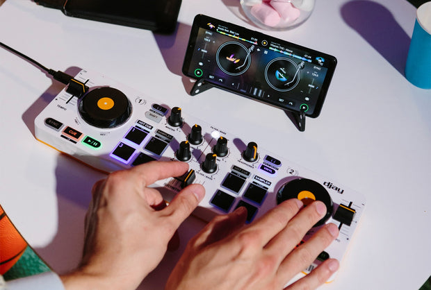 DJControl Starlight - Ultra-Compact DJ Controller with RGB Lighting