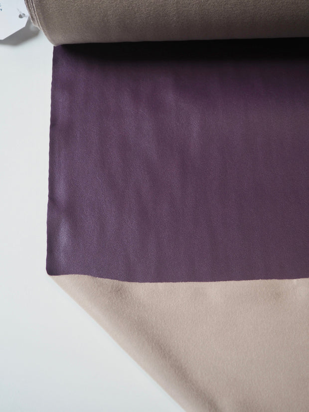 Currant Stretch Pleather