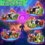 Magnetic Minecraft Blocks - Creative Building Set 🧱⚡