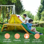 "Explorer Peak - 5-in-1 Montessori Play Gym" 🌿🏗️