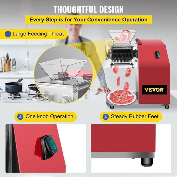 Professional Meat Slicer - Commercial & Home Use 🔪🥩