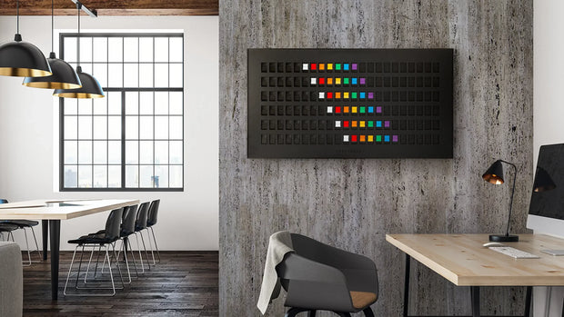 "MessageGrid - Premium Smart Display Board (Black Edition)" 📜✨